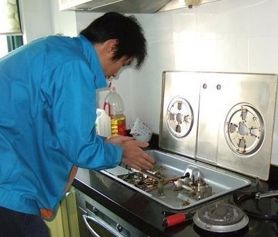西藏先科燃气灶维修服务案例